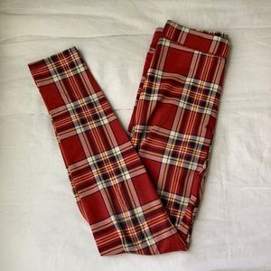 Plaid American Eagle Leggings